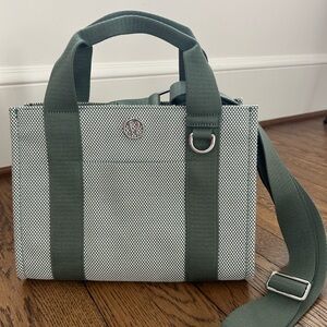 Lululemon two tone tote mini with shoulder strap